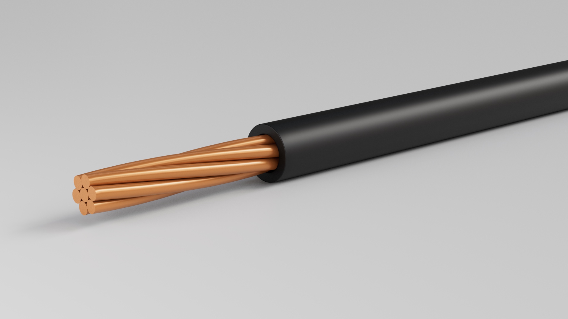 Single-core non-sheathed cable 300/500 V With (Solid, Stranded, Flexible)